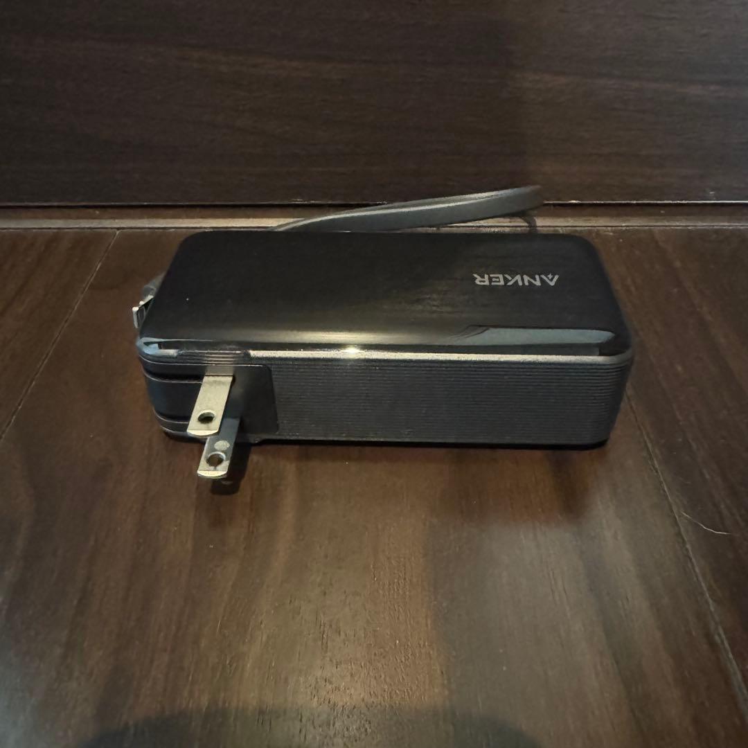 Anker モバイルバッテリー 黒　Lightning タイプ-C