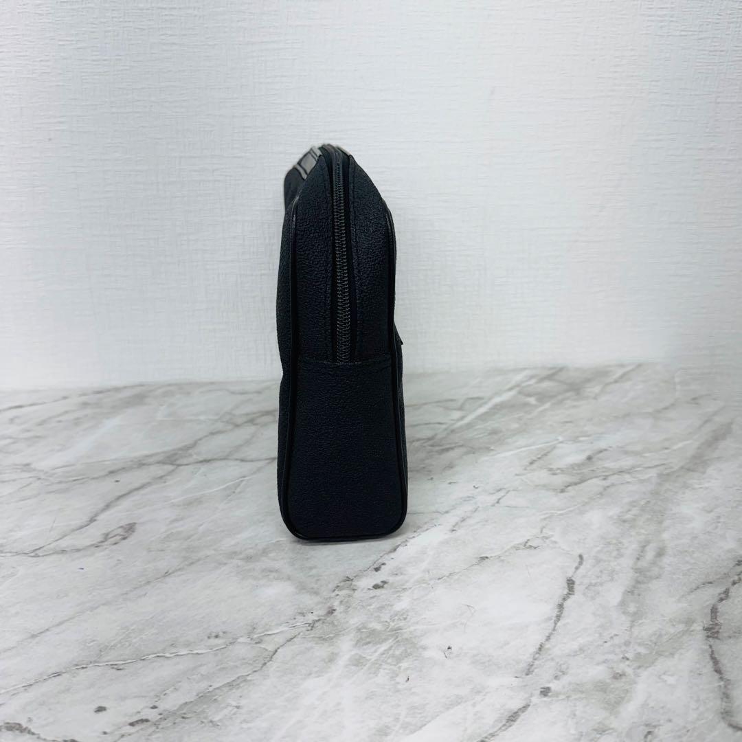 ✨Dunhill✨ダンヒル✨ブラック✨ロゴ✨ヴィンテージ✨クラッチ✨