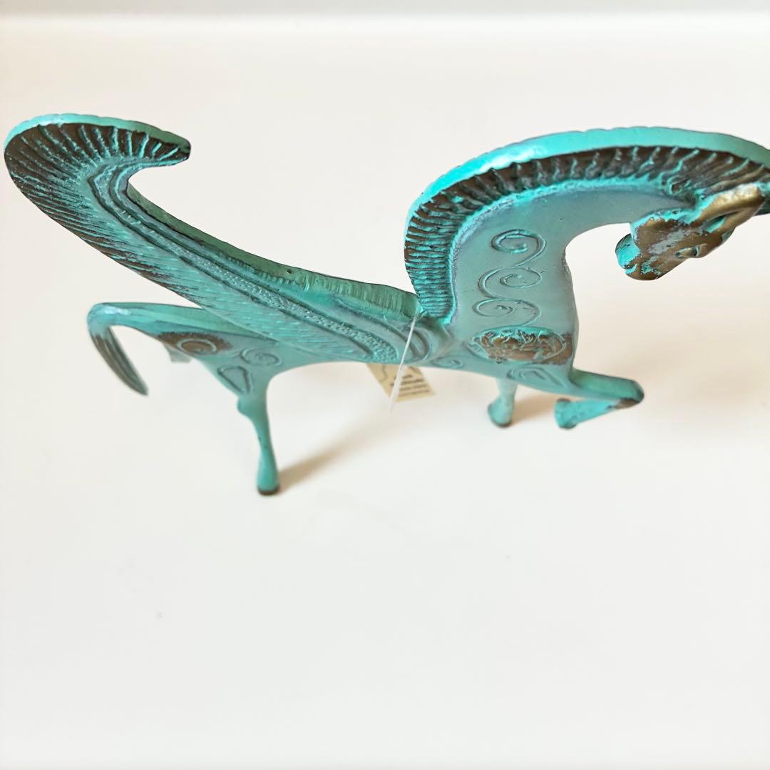 【新品・ギリシャ製】ペガサス 青銅像 ハンドメイド ギリシャ神話 ミコノス購入