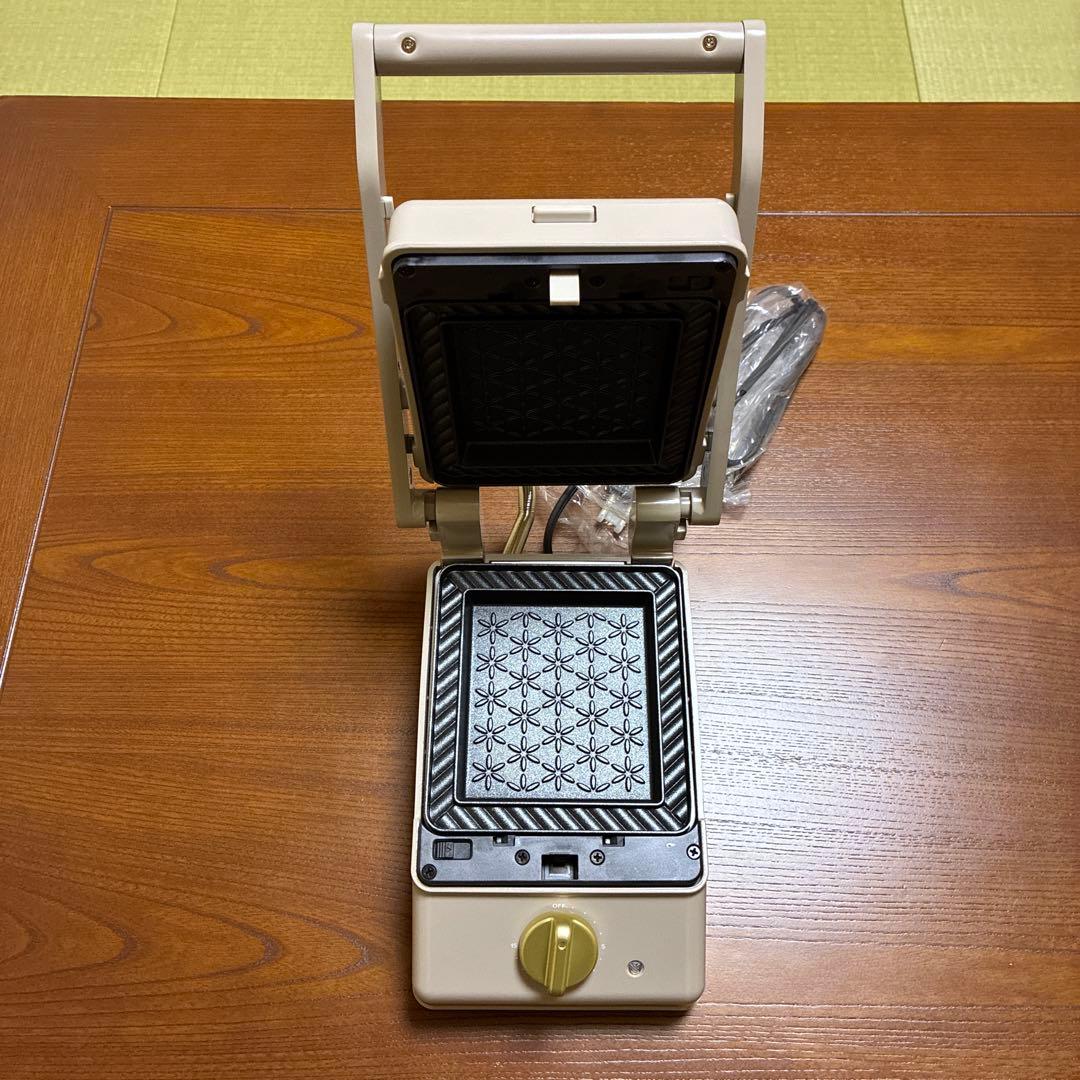 ブルーノ グリルサンドメーカー シングル グレージュ