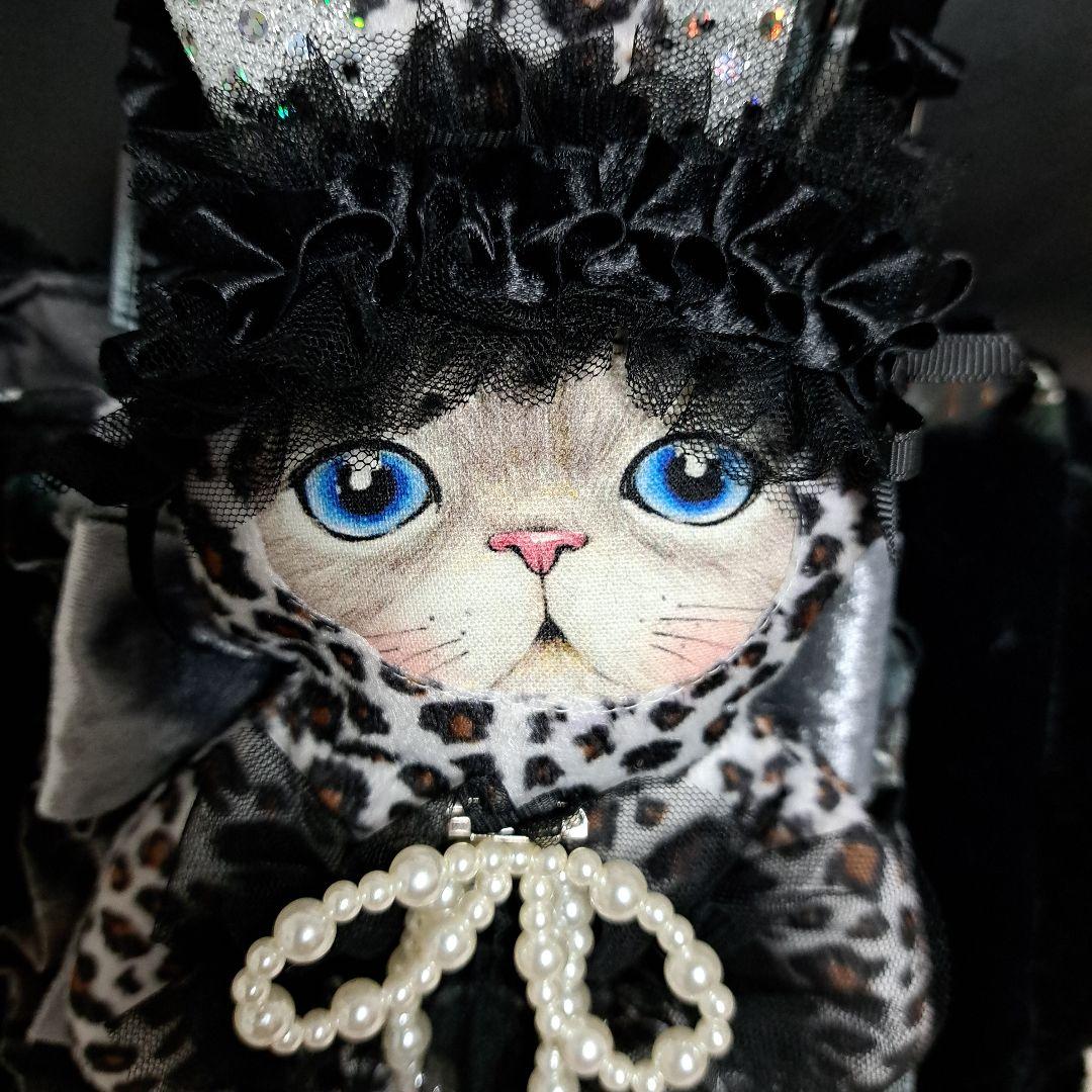 ゆ*ら様 コヤンイサムチョン♥️ルミちゃん　グレー　薔薇　ベロア豹柄　シックブラ