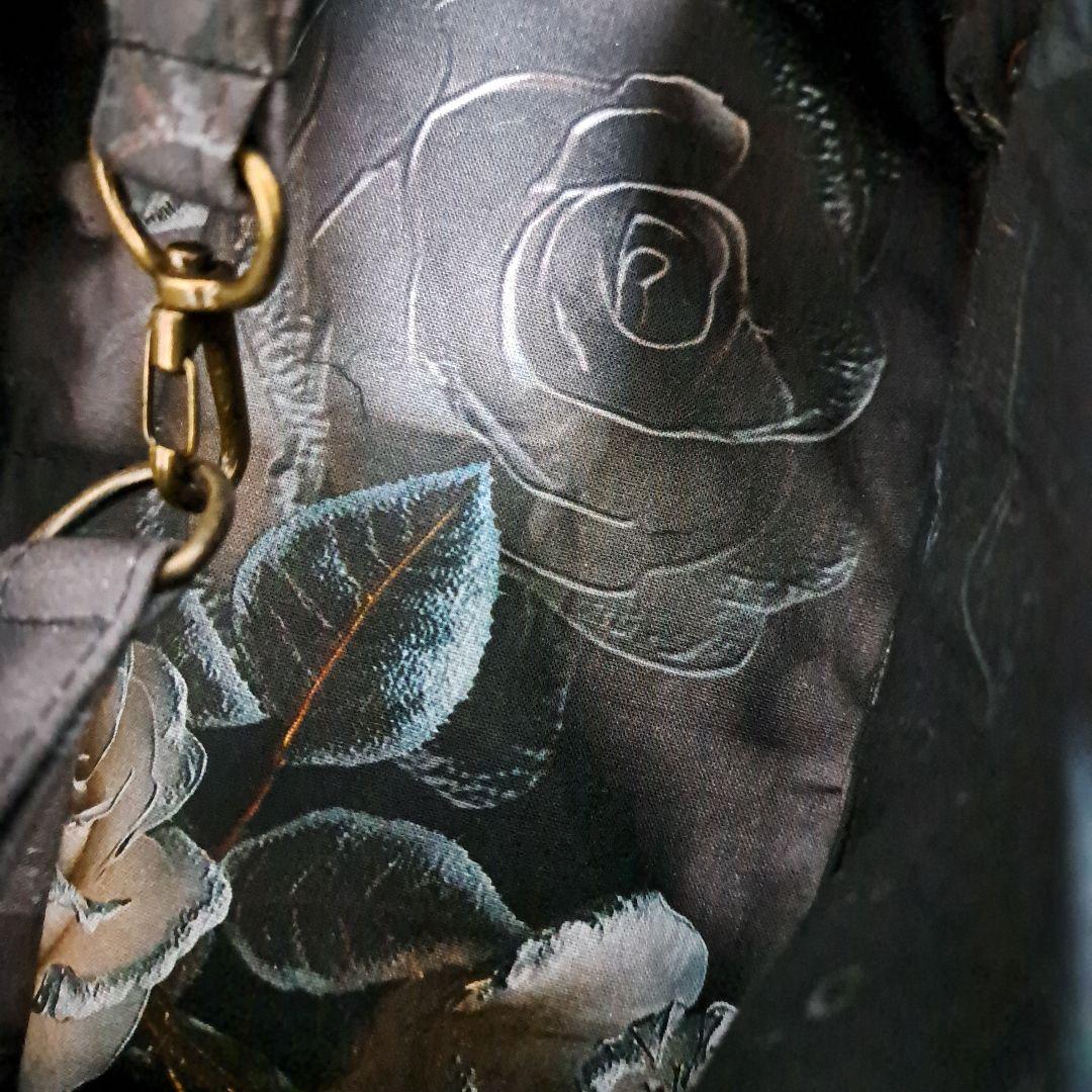 ゆ*ら様 コヤンイサムチョン♥️ルミちゃん　グレー　薔薇　ベロア豹柄　シックブラ