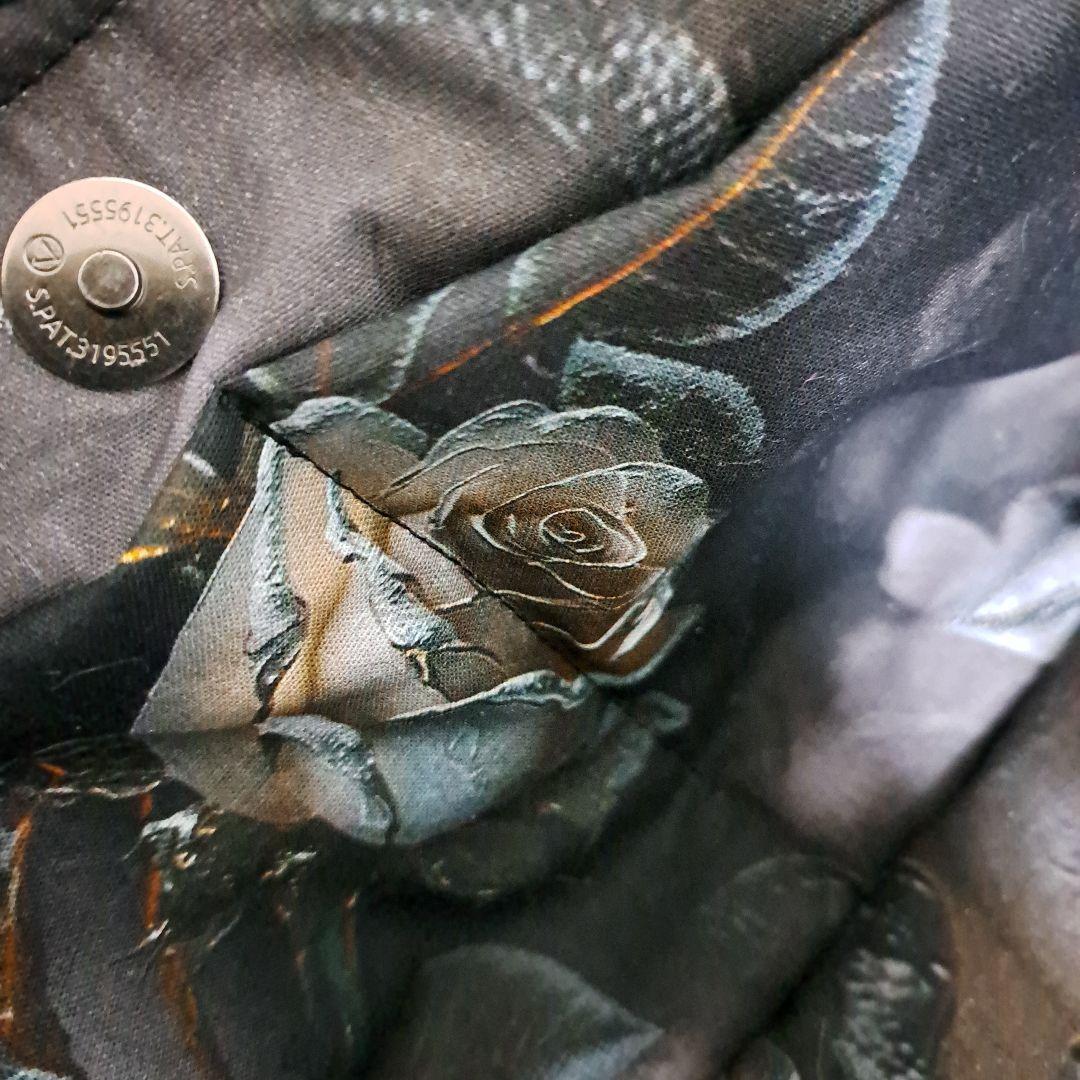 ゆ*ら様 コヤンイサムチョン♥️ルミちゃん　グレー　薔薇　ベロア豹柄　シックブラ