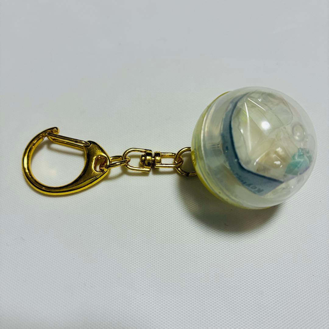 CHIMNEY ななしのおばけちゃんのミニチュアガチャガチャキーホルダー 黄色