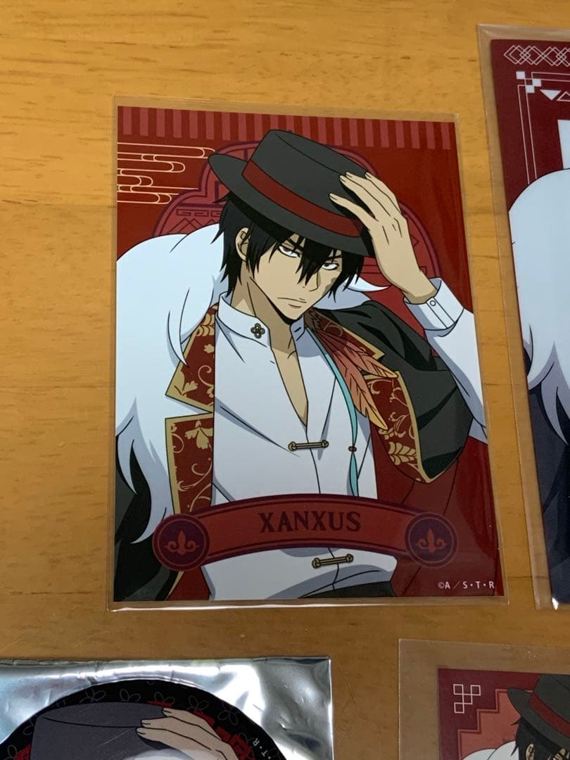 【オシアド特典】家庭教師ヒットマンREBORN! XANXUS 7点セット