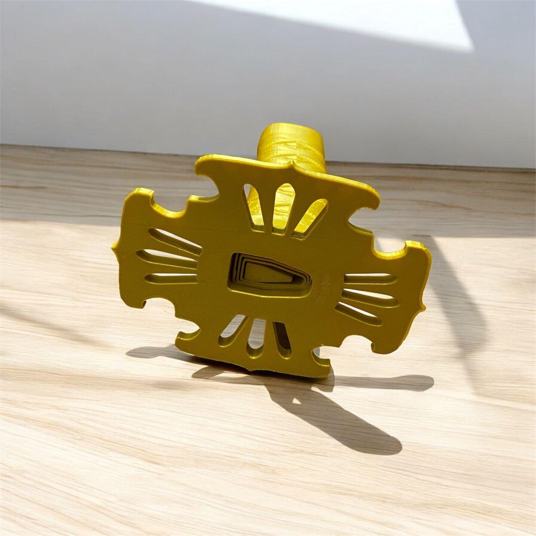 3D プリンター　日本刀　金　色　伸縮　刀