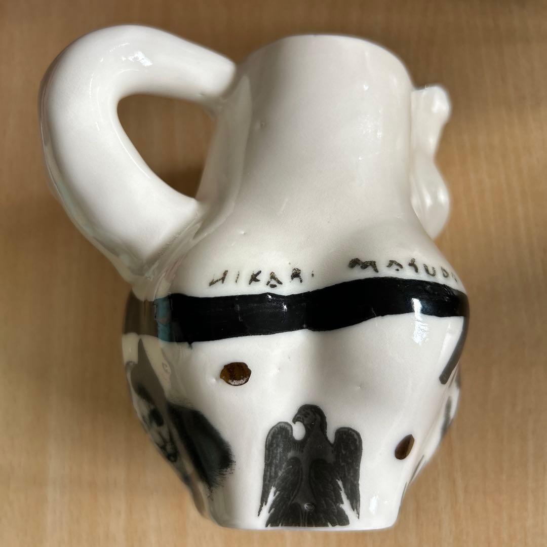 【未使用】増田光 くまピッチャー 花器 レア