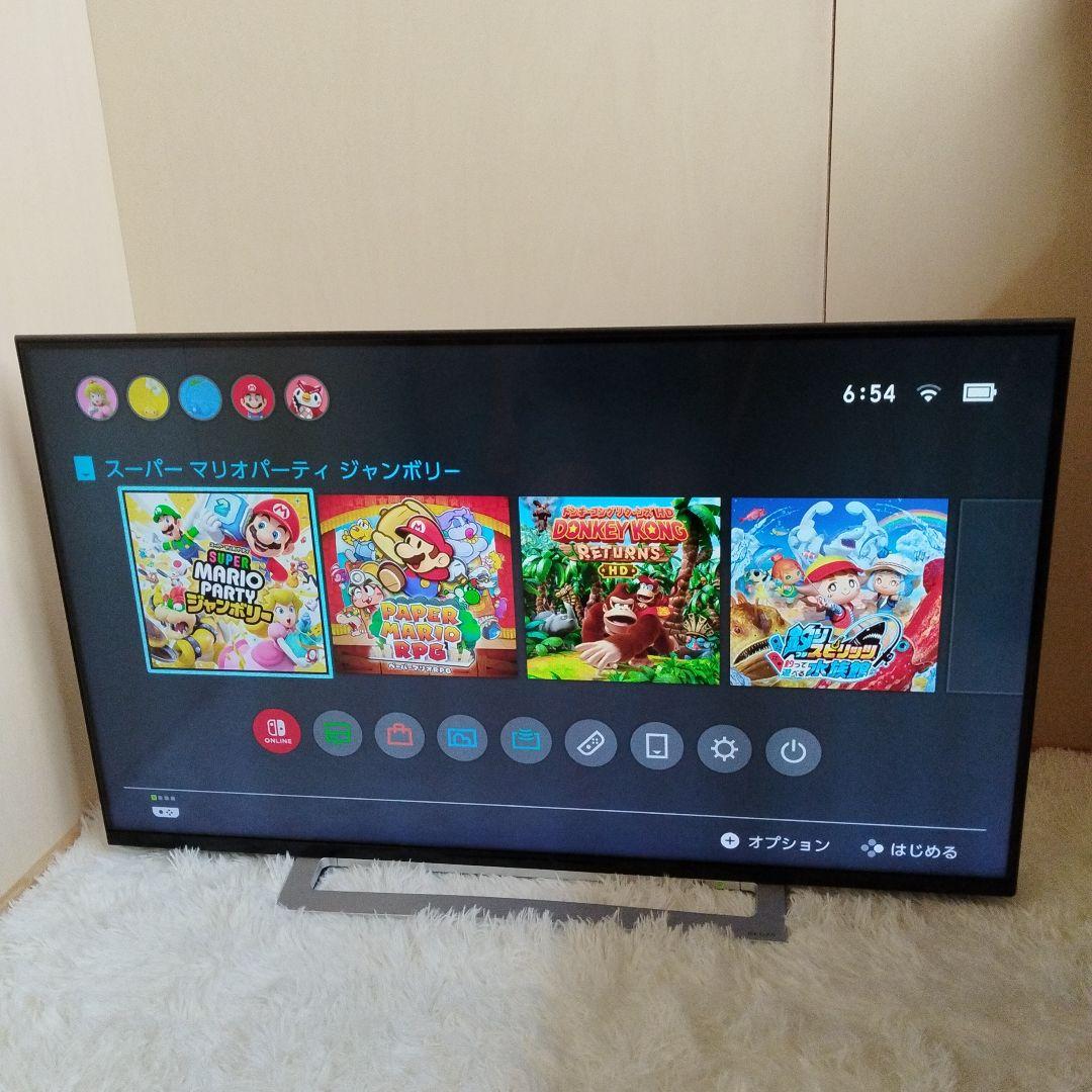 東芝 43V型 4Kチューナー内蔵 液晶テレビ レグザ 43M520X W録画○