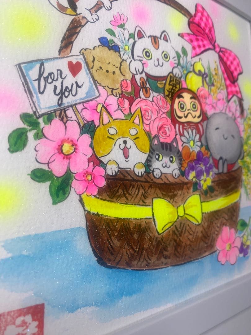 ぷうあ 絵画二点
