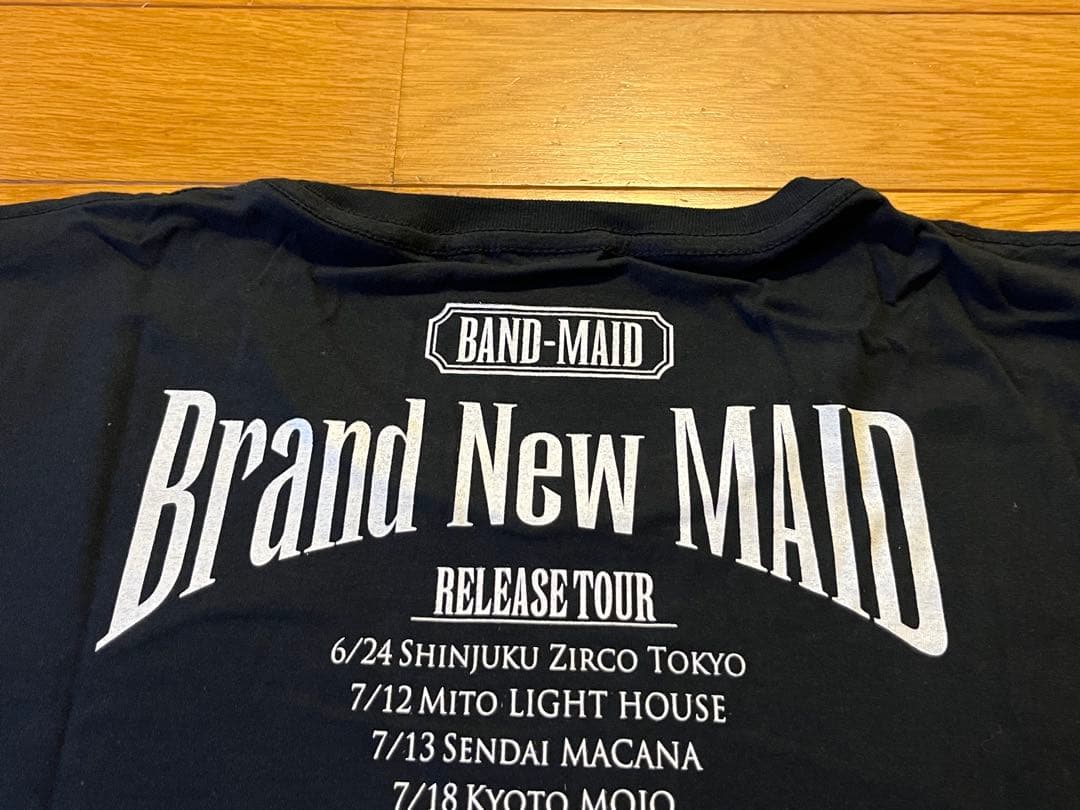 2016 ⭐︎BAND-MAID⭐︎Brand New MAID Tシャツ