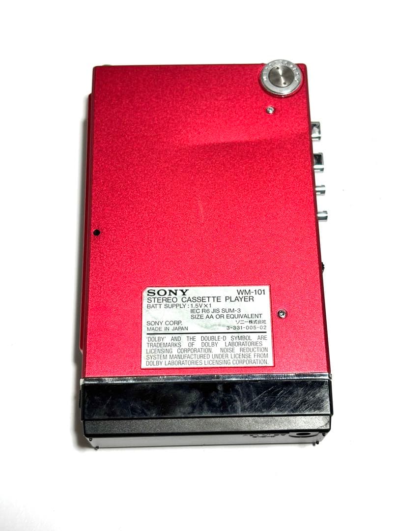 SONY カセットウォークマン WM-101 ジャンク品