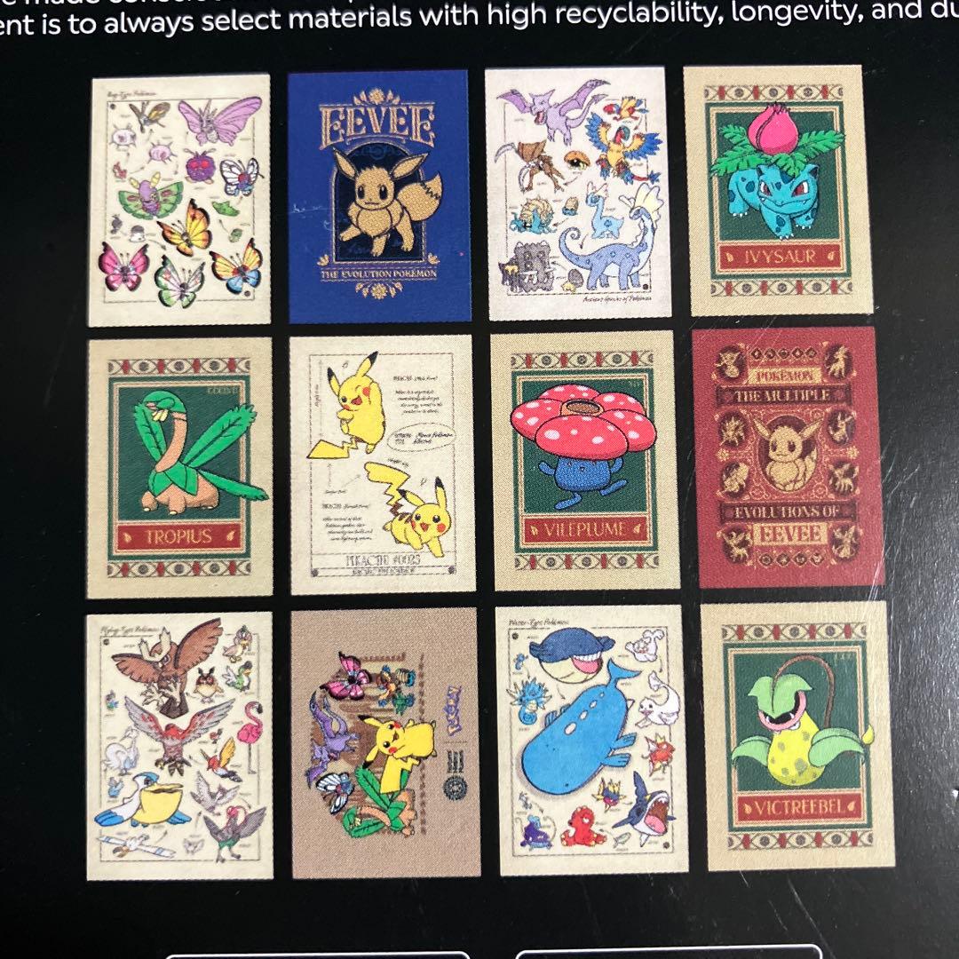 【ポケモン】 ロンドン自然史博物館 ポストカードセット