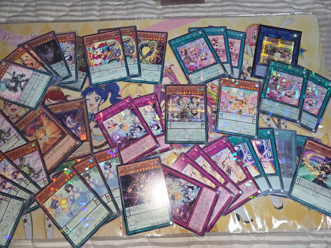 遊戯王　ドレミコード　デッキ　高レアリティ　パーツ付き