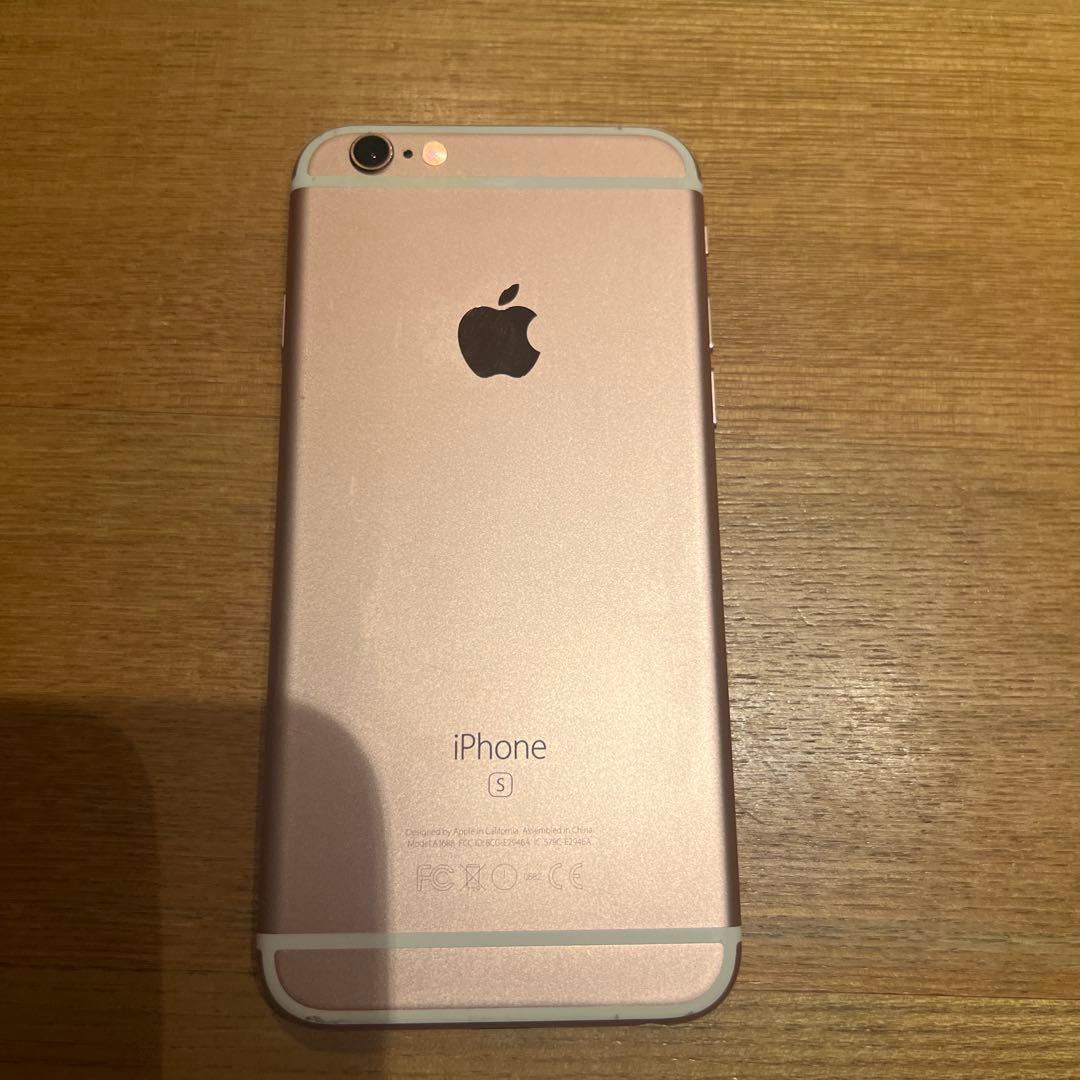 Apple iPhone 6s ローズゴールド 本体　20