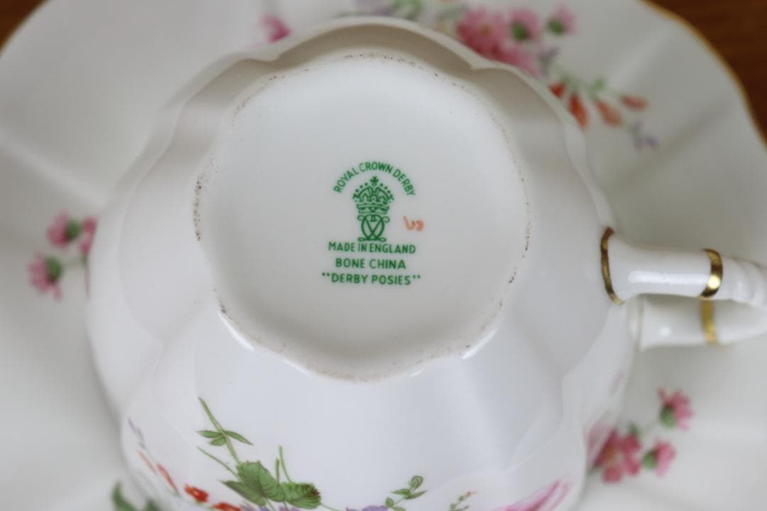 お値下げ　ロイヤルクラウンダービー ポジー　カップ　大サイズ　花柄　ヴィンテージ