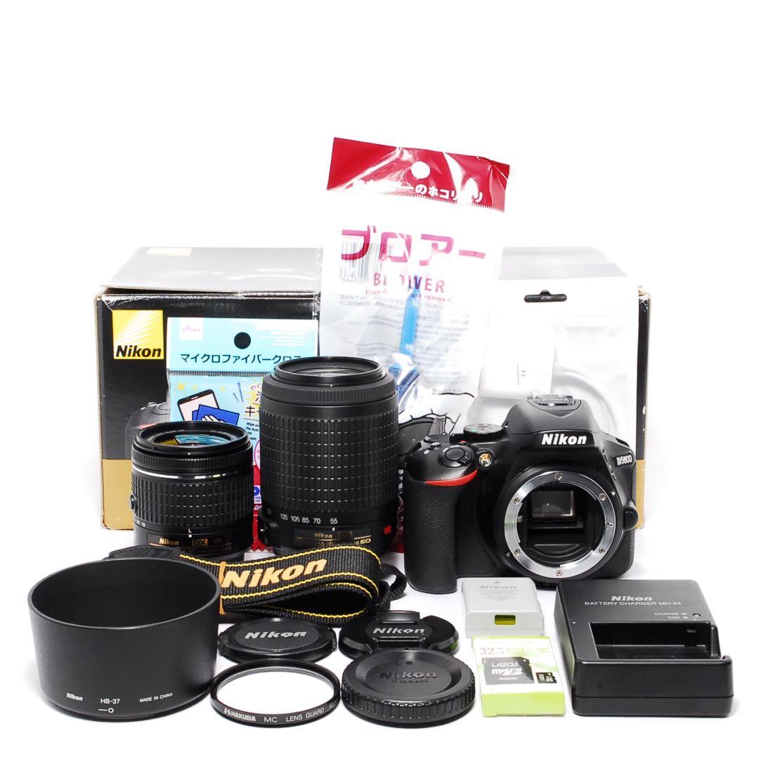 ❤️WiFi搭載❤️Nikon D5600❤️元箱付き❤️一眼レフカメラ❤️手ぶれ補正搭載
