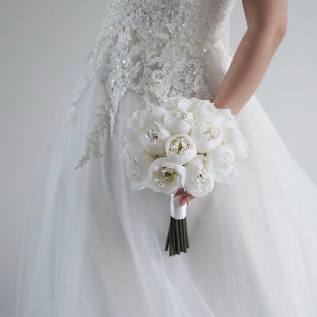 クラッチブーケ ♡ アーティフィシャルフラワー ウェディング ブーケ