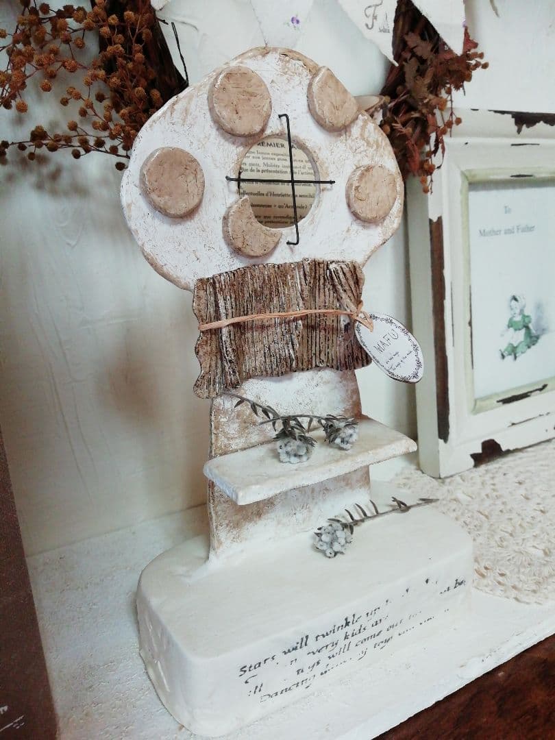 インテリア☆大きなきのこのミニチュア棚○。