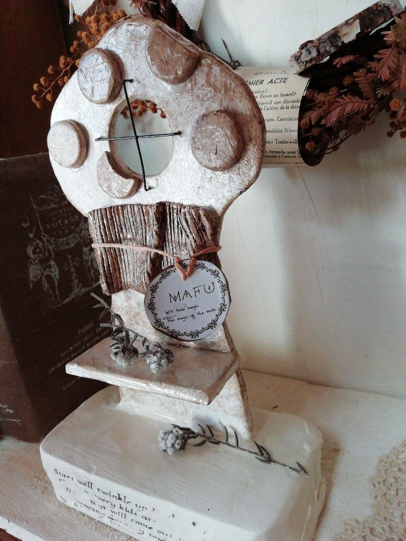 インテリア☆大きなきのこのミニチュア棚○。