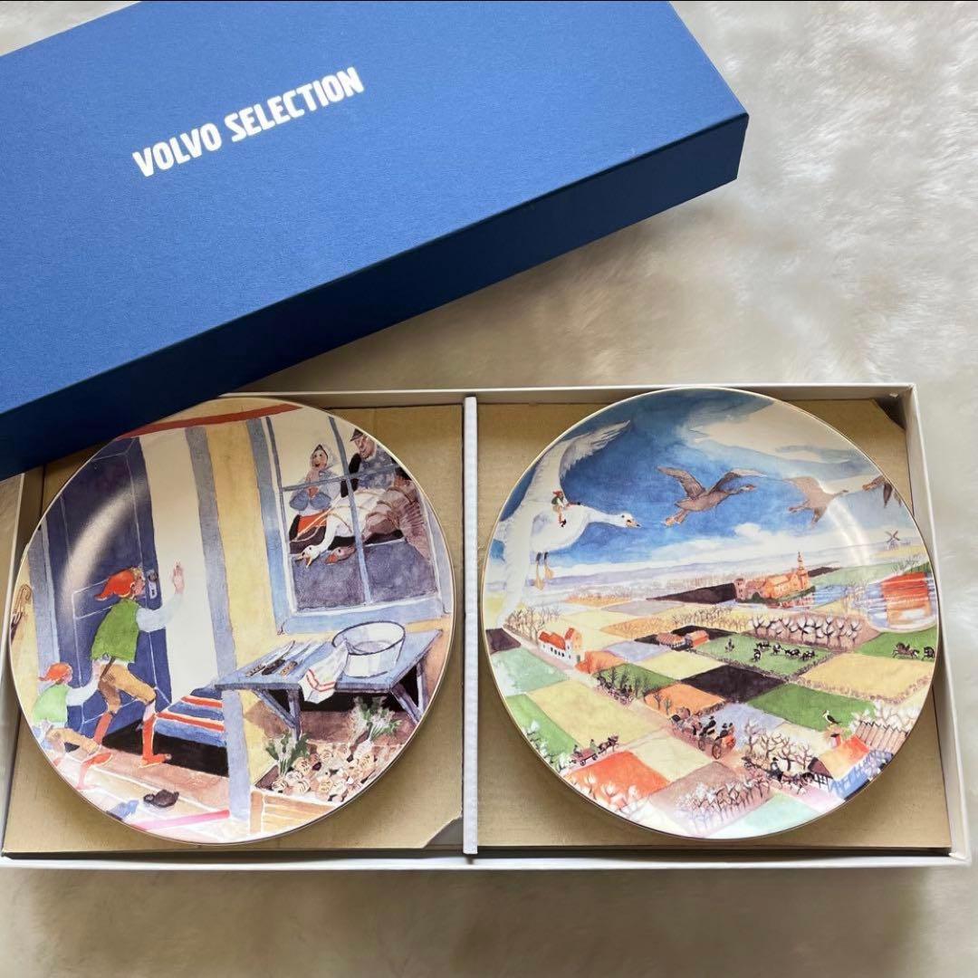 【新品】VOLVO ニルス ピクチャープレート*4種類のプレート＊＊飾り皿*