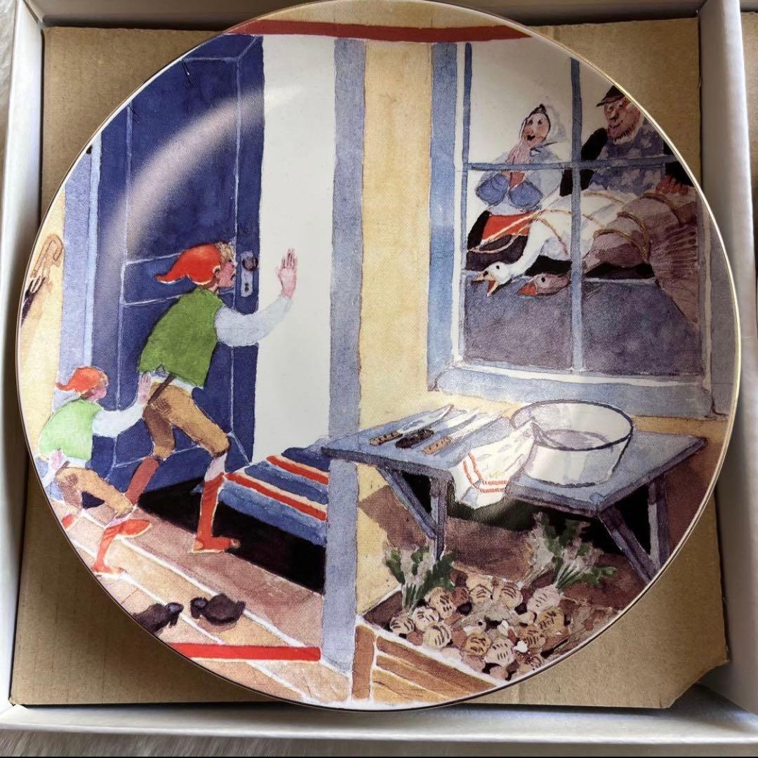 【新品】VOLVO ニルス ピクチャープレート*4種類のプレート＊＊飾り皿*