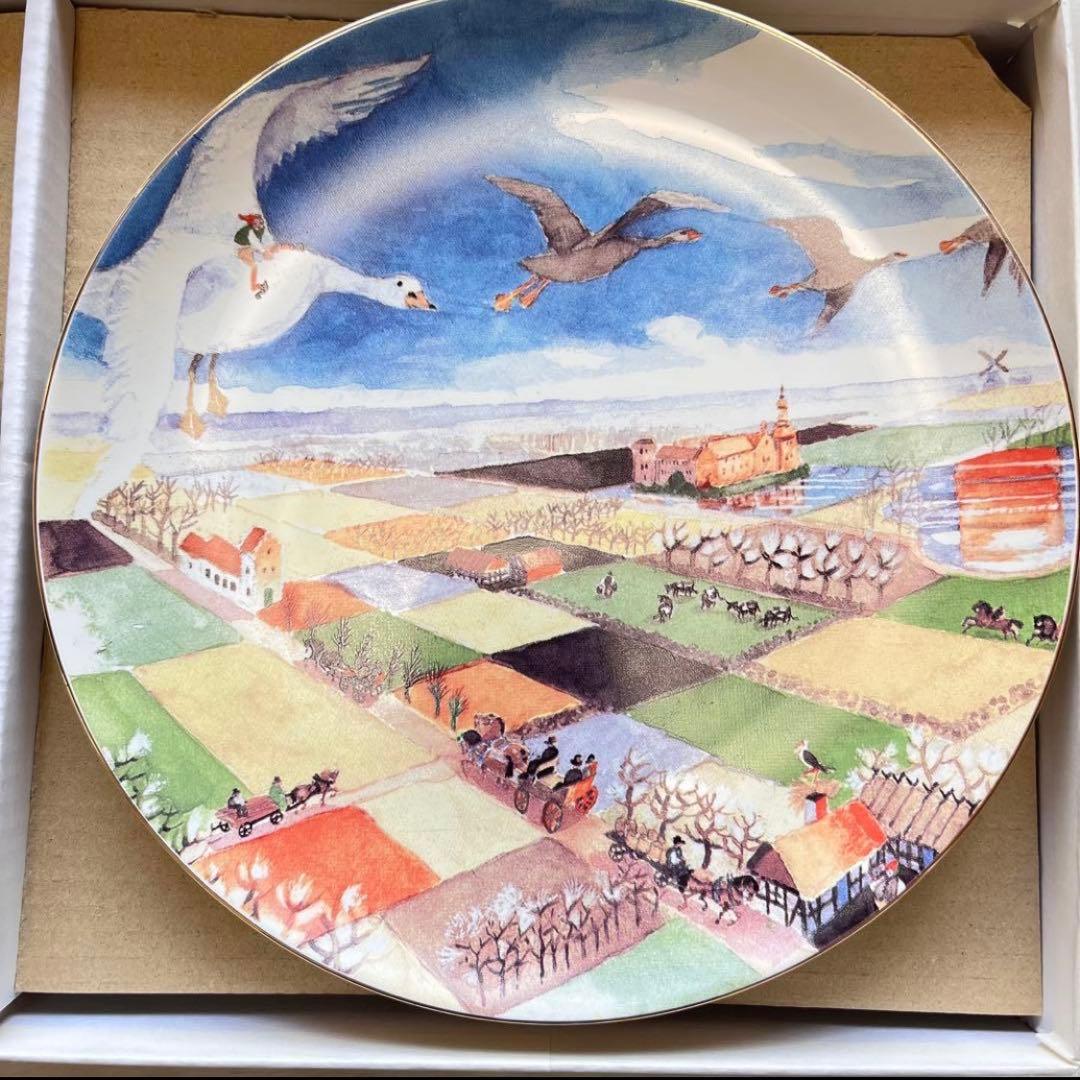 【新品】VOLVO ニルス ピクチャープレート*4種類のプレート＊＊飾り皿*