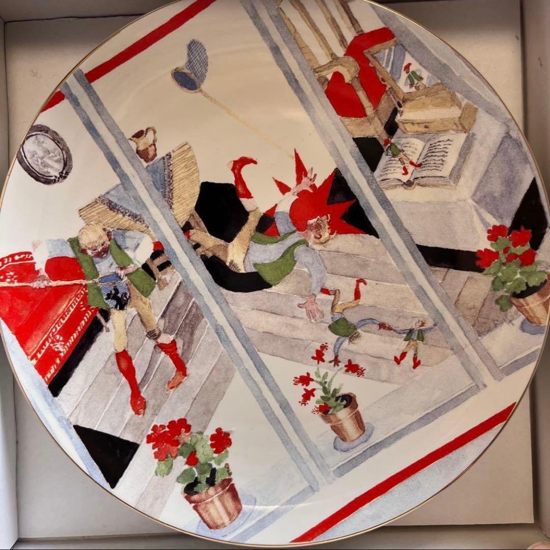 【新品】VOLVO ニルス ピクチャープレート*4種類のプレート＊＊飾り皿*