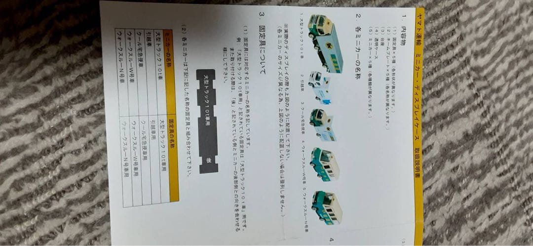 ヤマト運輸　オリジナルミニカー　セット　1/64