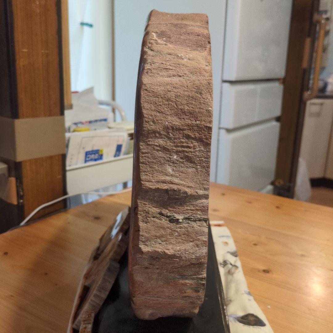 E*S様 珪化木、木の化石 アリゾナ州産 重量は約15kg 台座約3kg、合計約