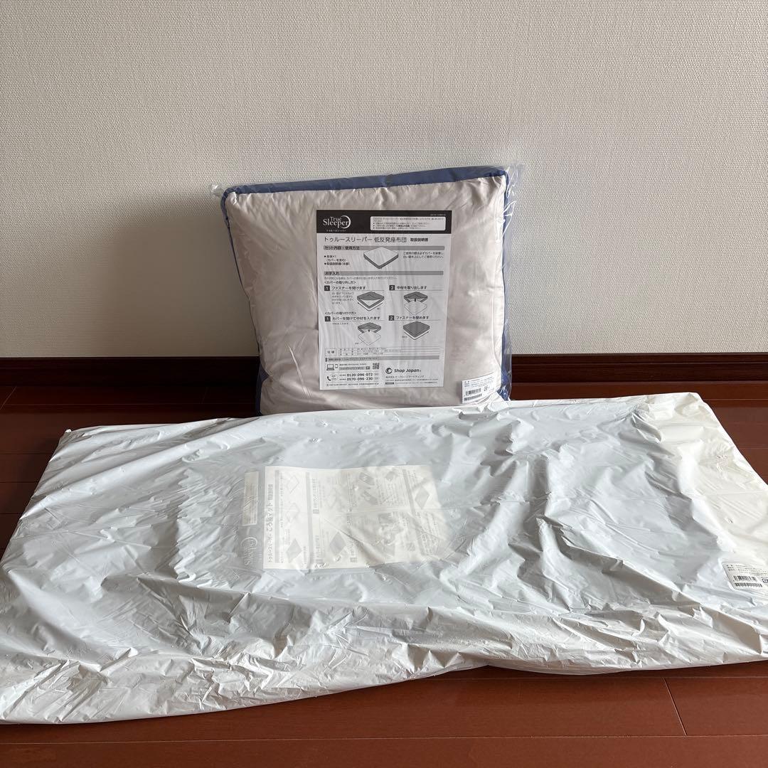 新品❤トゥルースリーパーの低反発座布団 ごろ寝マット２点セット