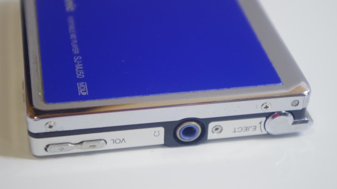 A4258 Panasonic SJ-MJ50 ポータブルMDプレーヤー