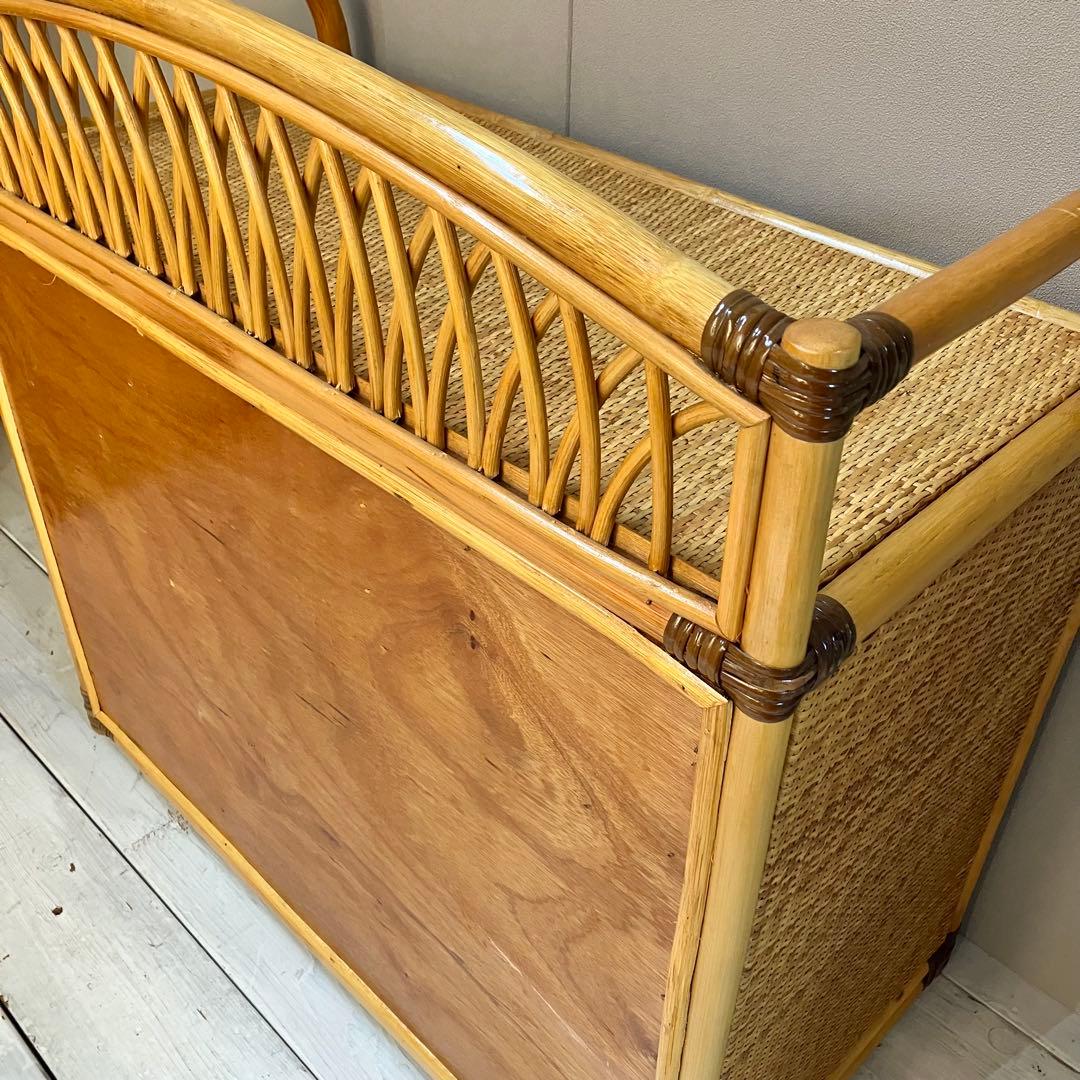 ラタンチェスト　9ドロアー