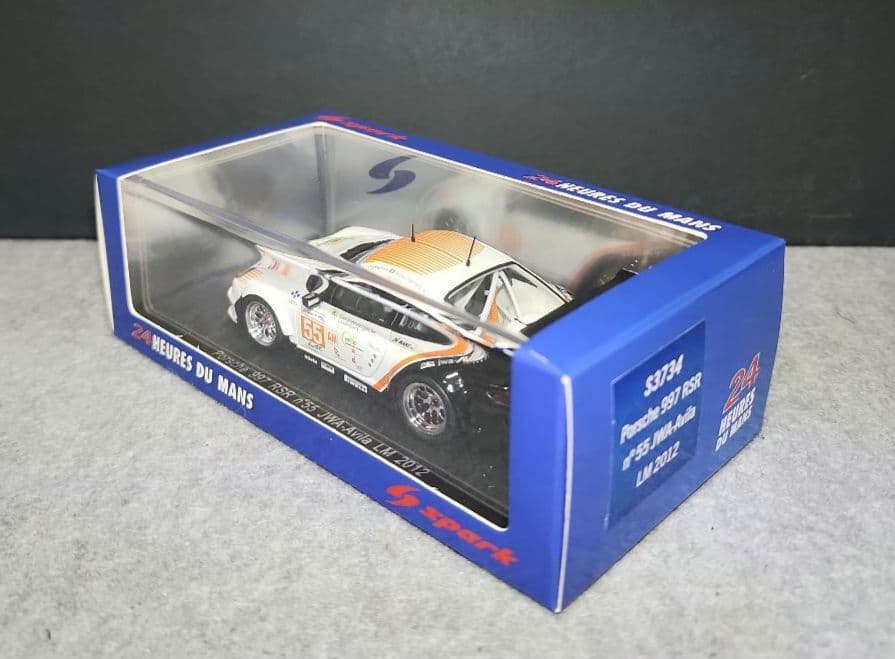 スパークモデル 1/43スケール ポルシェ 997 RSR #55