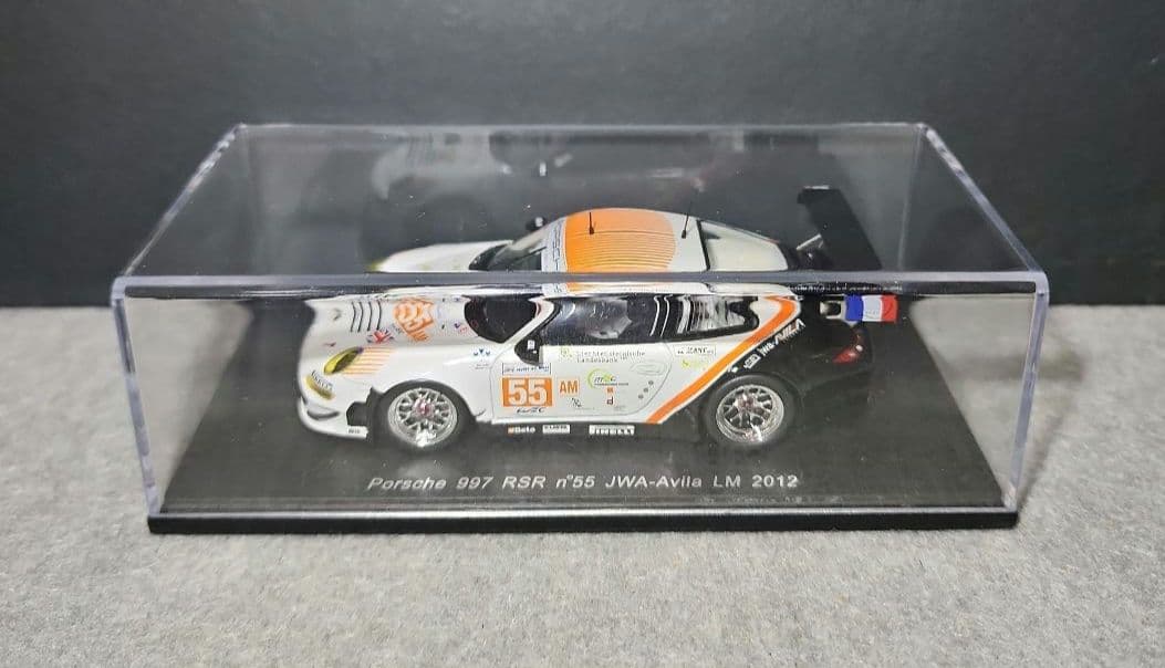 スパークモデル 1/43スケール ポルシェ 997 RSR #55