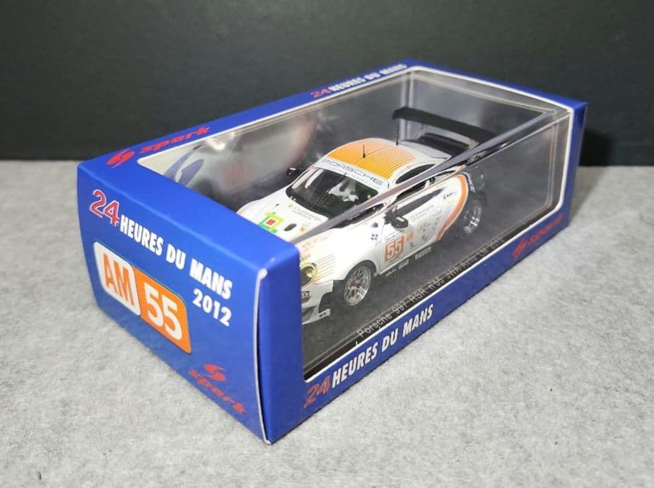 スパークモデル 1/43スケール ポルシェ 997 RSR #55