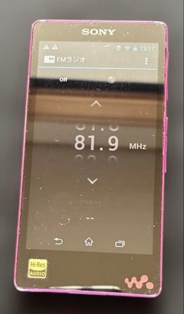 Sony ウォークマン NW-F886 32GB ピンク ハイレゾ対応