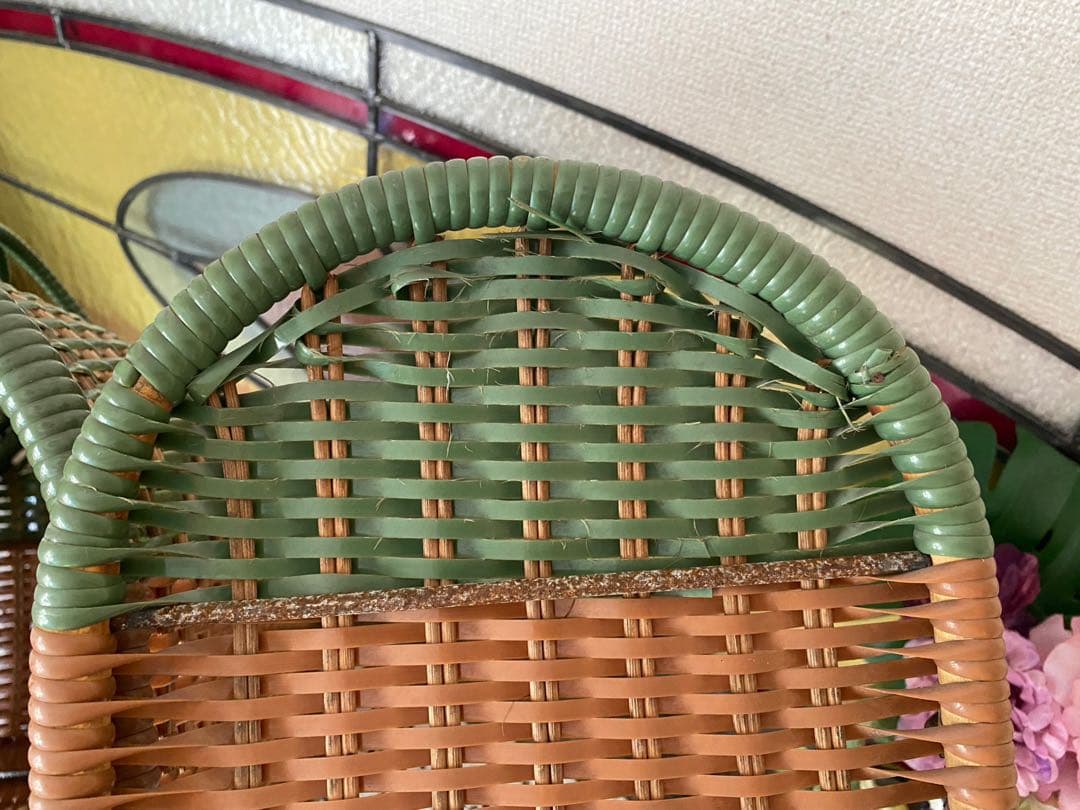 かご ペット用 キャリーケース 猫 犬 インテリア 昭和レトロ アンティーク