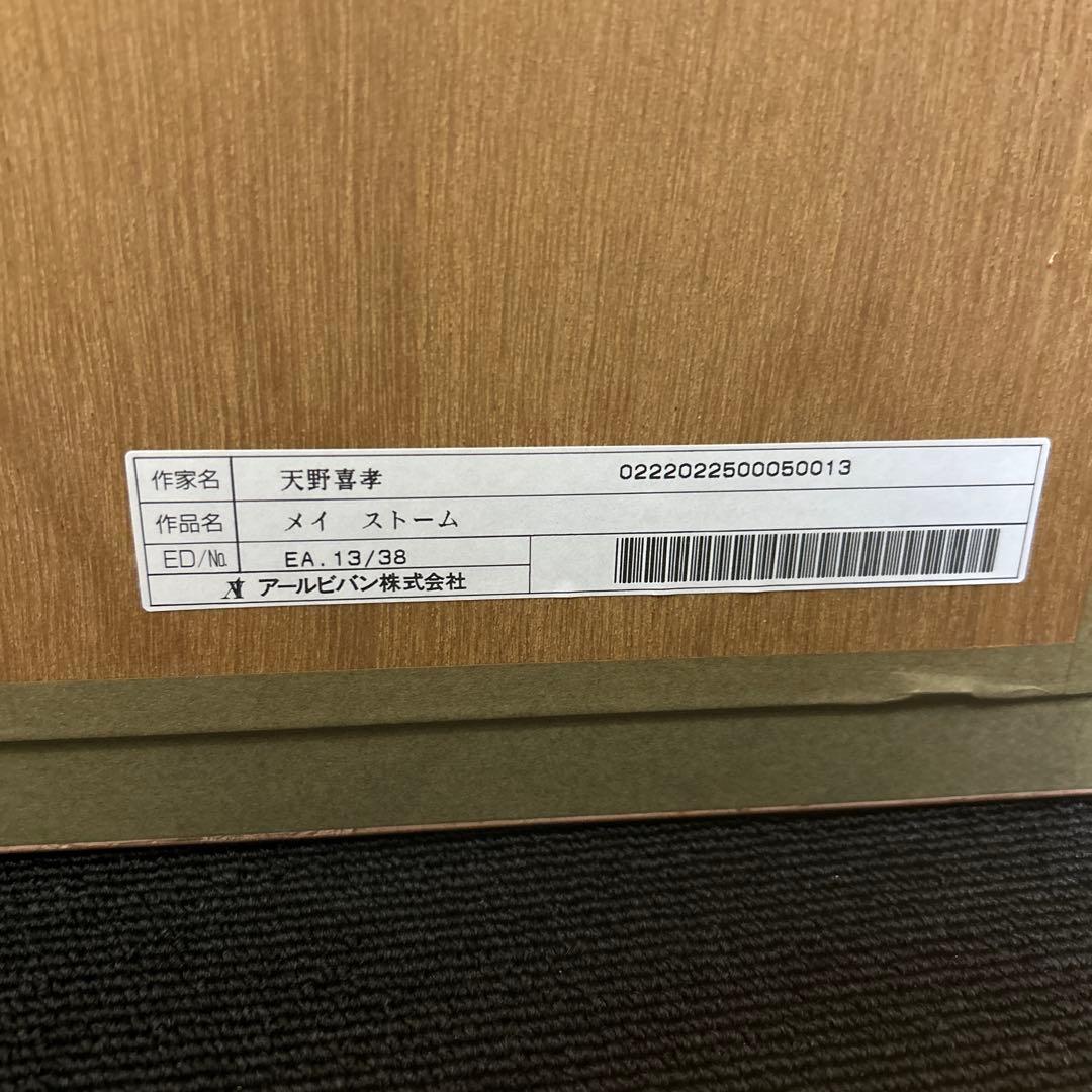 天野喜孝　メイ　ストーム　リトグラフ　保証書付