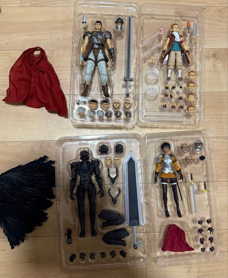 S.H.フィギュアーツ ベルセルク ガッツ キャスカ 鷹の団 狂戦士の甲冑 激情