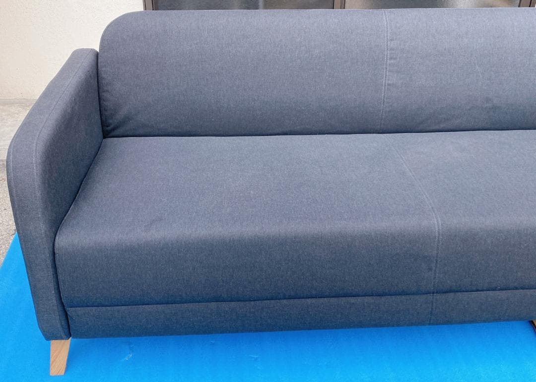 IKEA LINANAS リーナネス 3人掛け ソファ ダークグレー 超美品