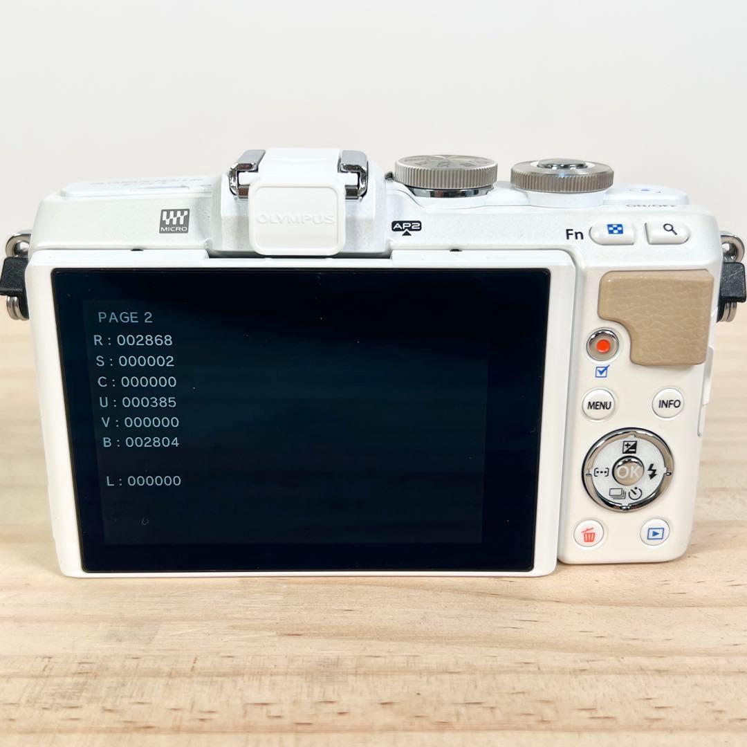 OLYMPUS PEN E-PL7 ボディ ホワイト ショット2868回