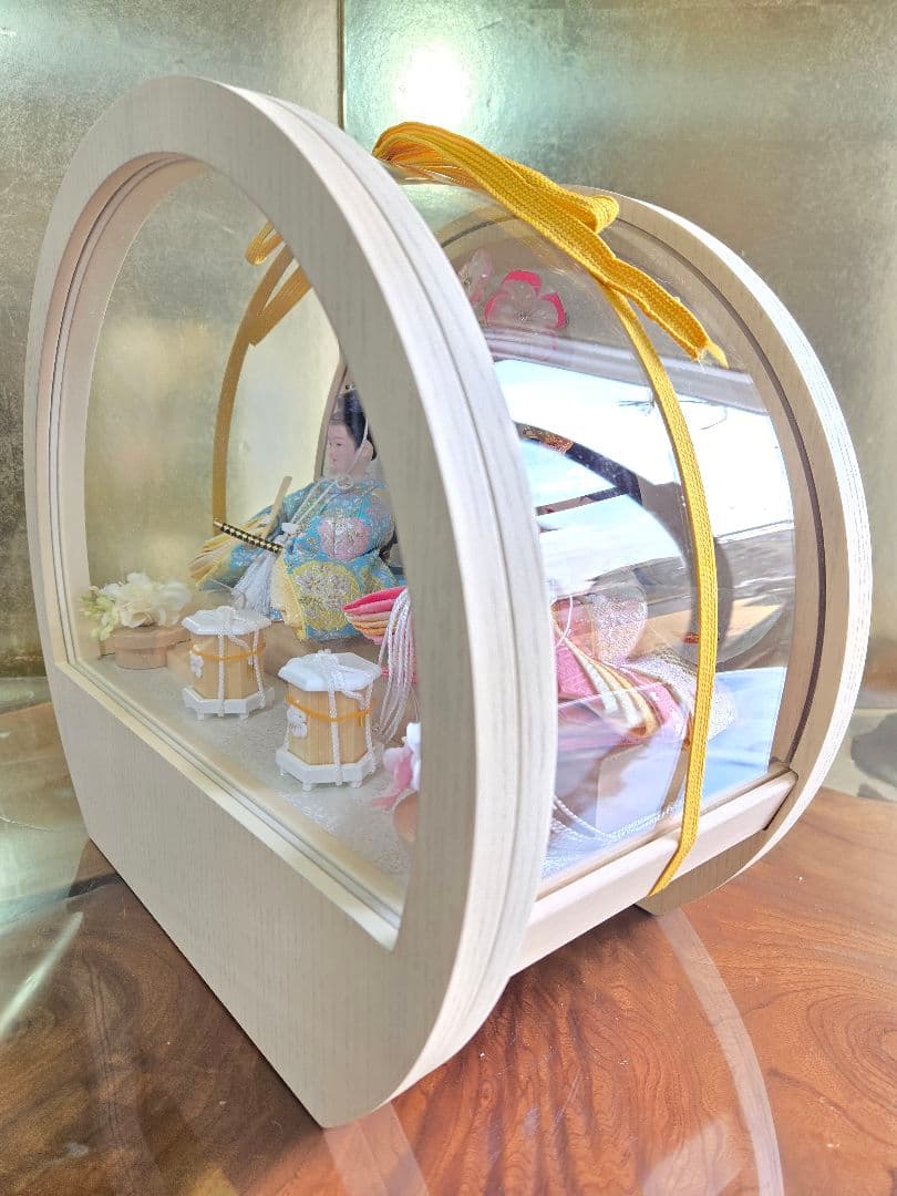 【一点限り】雛人形 ケース飾り　K67