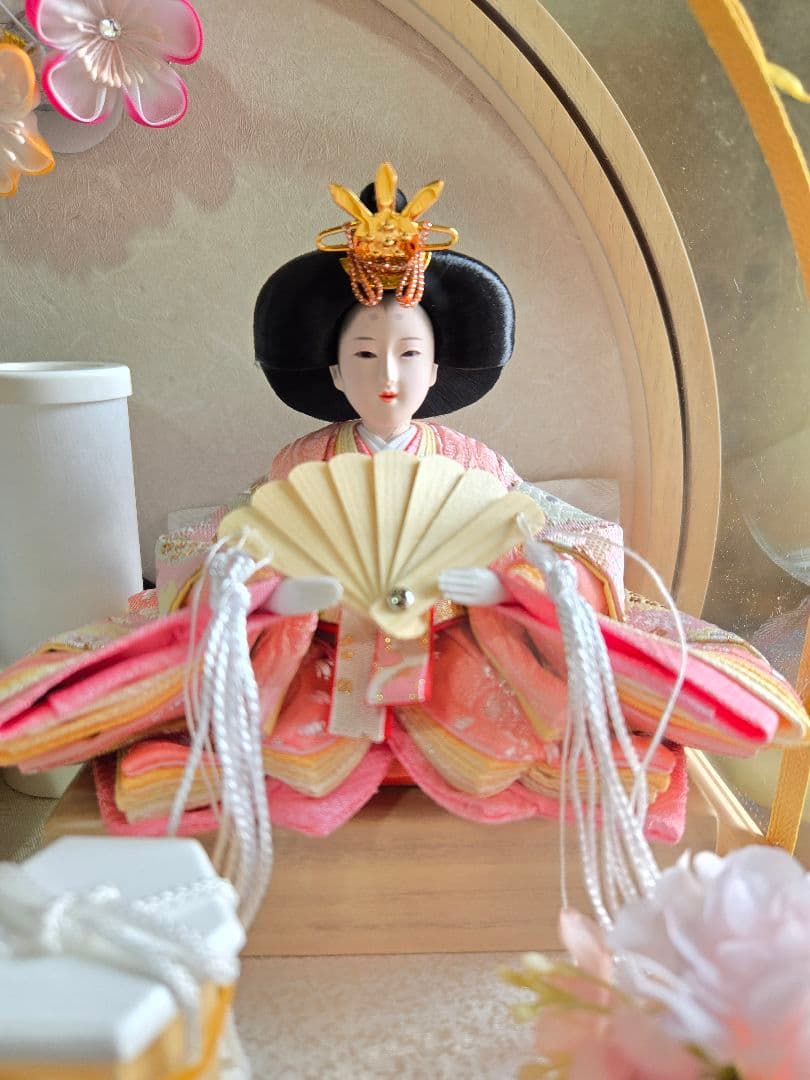 【一点限り】雛人形 ケース飾り　K67