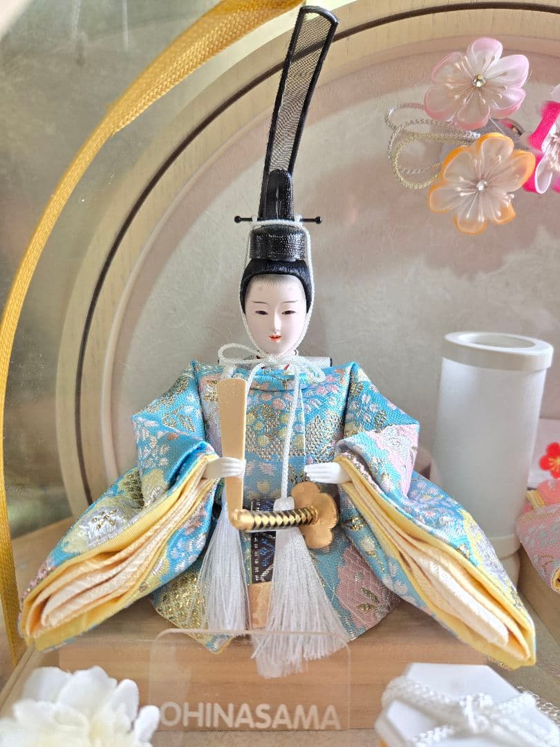 【一点限り】雛人形 ケース飾り　K67