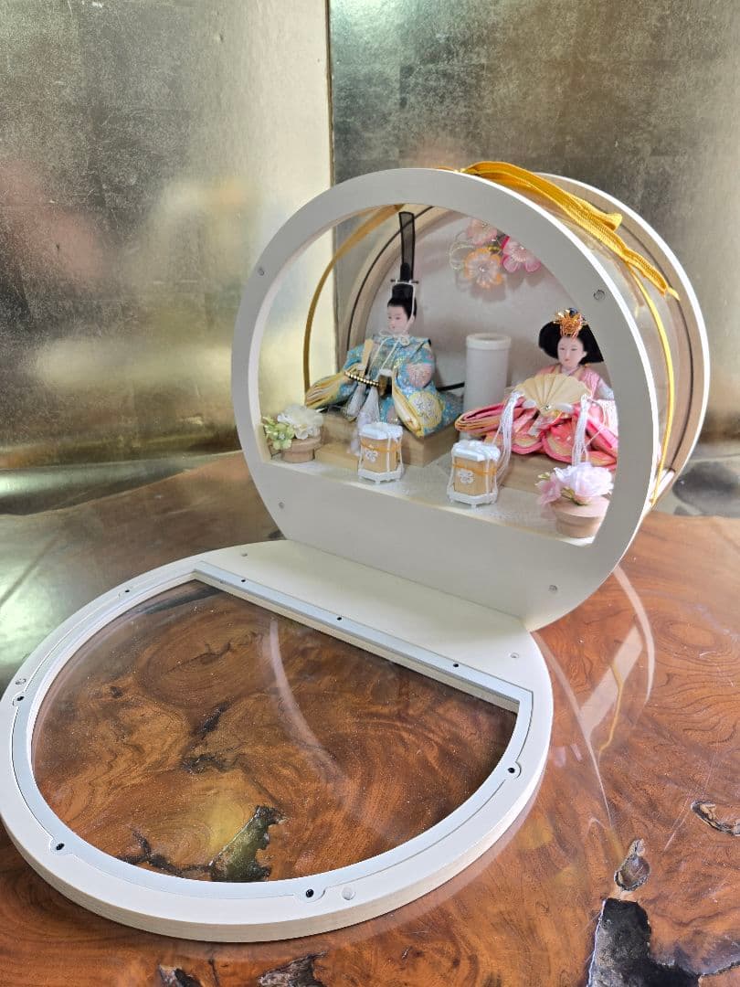 【一点限り】雛人形 ケース飾り　K67