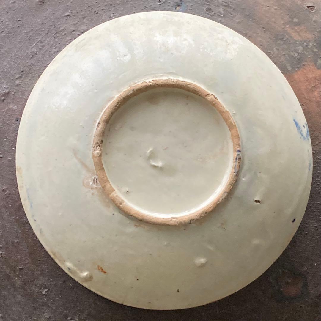 ソンべ焼き　中皿　ヴィンテージ