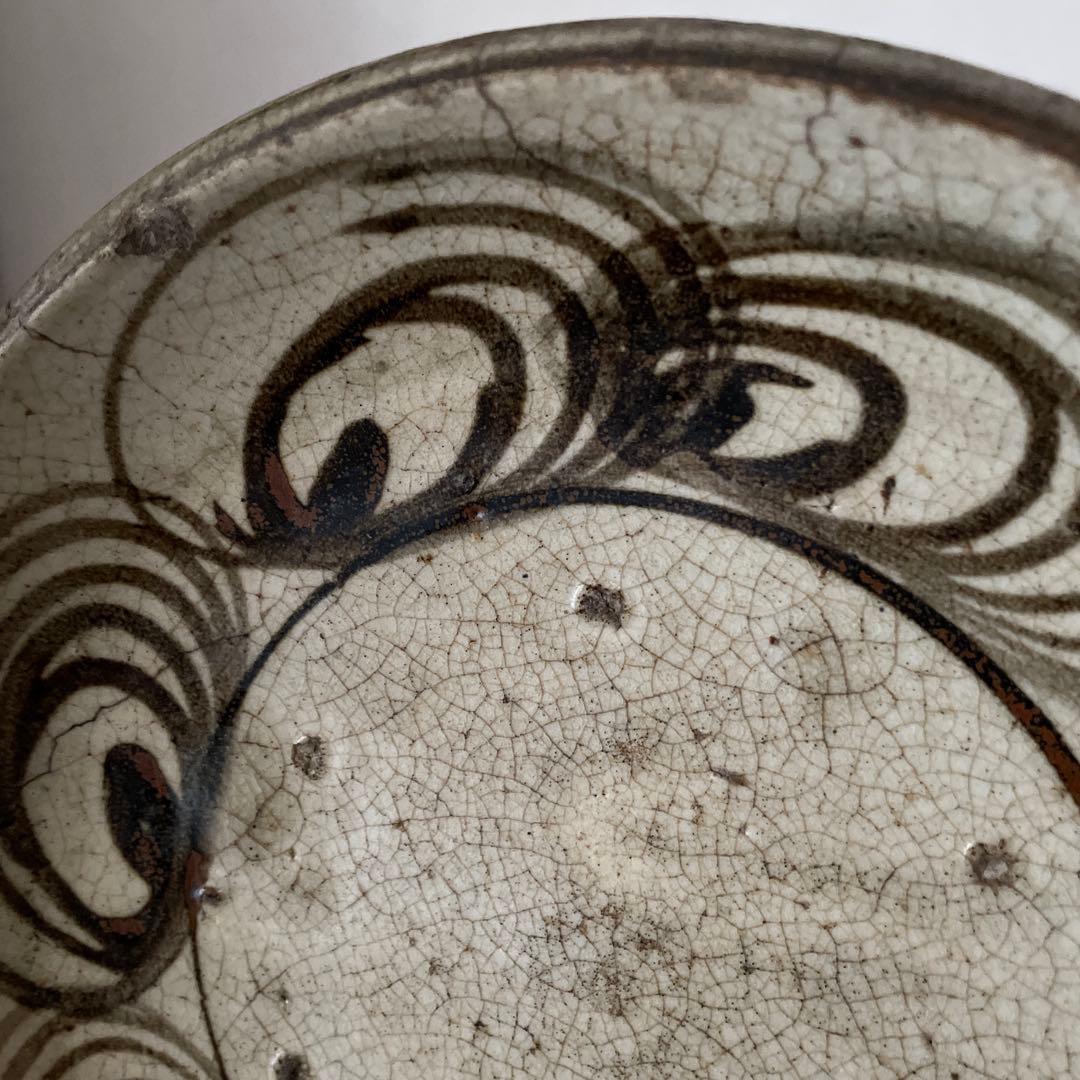 瀬戸　馬の目皿　大皿　皿