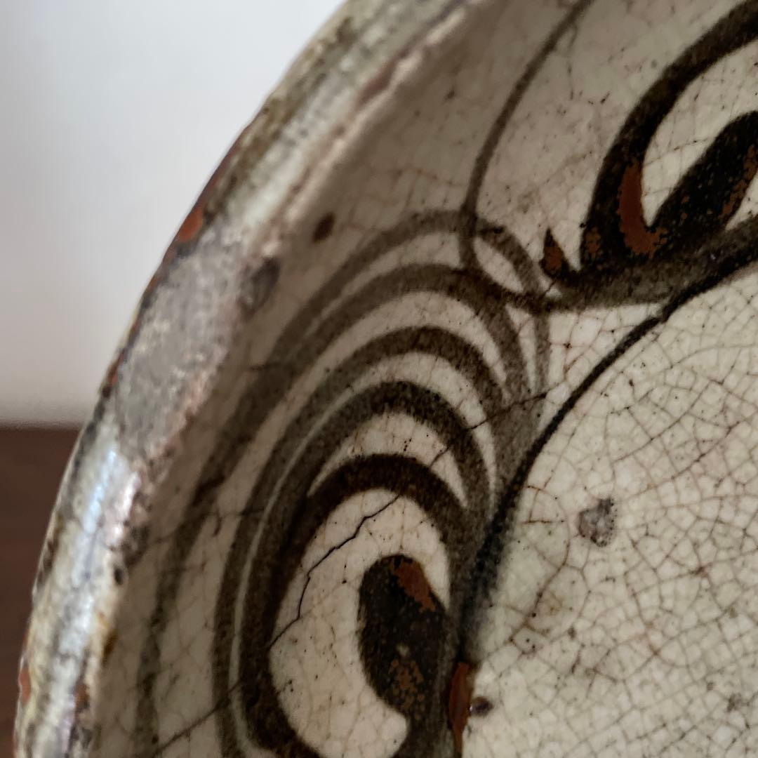 瀬戸　馬の目皿　大皿　皿