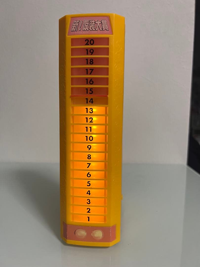 【レア！動作確認済み】新！仮装大賞 得点パネル おもちゃ