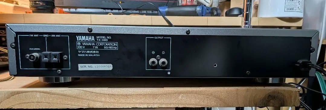 YAMAHA TX-480 ラジオチューナー